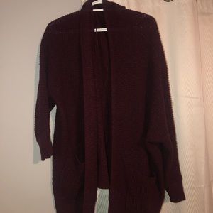 AE Maroon Cardigan